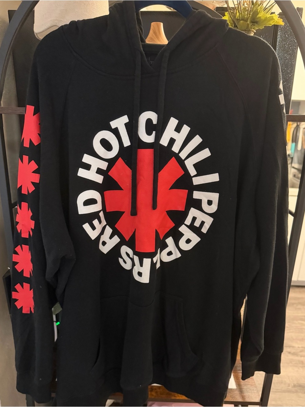 Logo Black Hoodie - Band Graphic Pullover